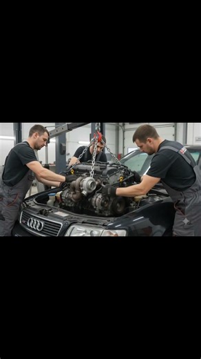 Restoration Audi s4 c4 in swap engine 2.2 turbo🔧🔧.
