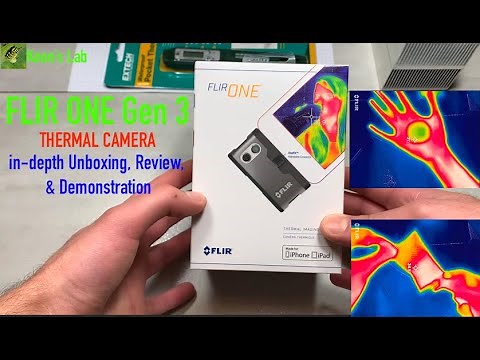 FLIR ONE Gen 3 Unboxing, Setup & Demonstration
