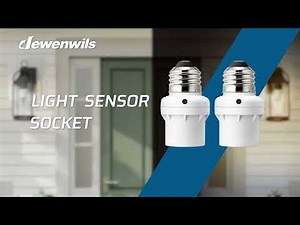 Smart Light Control: DEWENWILS Dusk-to-Dawn Socket – Automatic Lighting for Your Home! HSLS02A