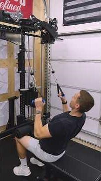 Lockable Articulating Arms and Loadable Weight Stack Weight Horns on the Maxum X1 Functional Trainer