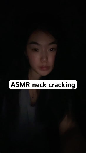 ASMR Neck Cracking #shorts #bedtime #neckcracking #asmrsounds