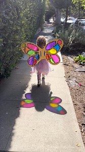 🦋 How to Make Suncatcher Butterfly Wings! #butterflies #craft #spring #Mom #toddler | Jeff & Lauren