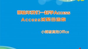 Access 域聚合函数DSum Dcount DLookup等教程