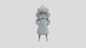 Anya - 3D model by Chocomilkpuppy