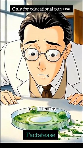 Alexander Fleming’s Petri Dish Experiment (1928).🥶🧐