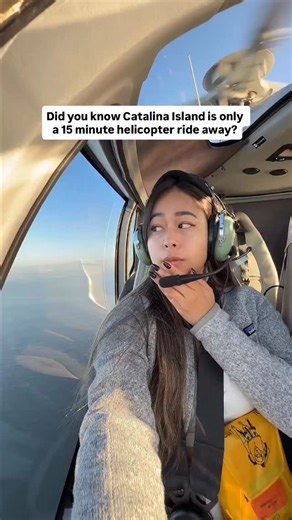 F L Y /// high above the Pacific, your Catalina escape begins before you even land 🚁🌊 Departing from Long Beach’s Queen Mary terminal, @maverickhelicopters offers a scenic 15‑minute flight over the ocean to Catalina Island. The crew handles your bags, helps you buckle in, and sets you up with a headset. From there, it’s smooth skies and postcard views keep an eye out for dolphins and migrating whales below 🐬🐋. Want even more from the air? Book an aerial tour and take in Catalina’s cliffs, co