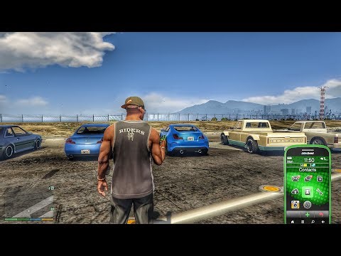 GTA 5 Franklin Bought Many Drifting Cars And Tested into Los Santos International airport