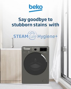 3.1K views · 20 reactions | Discover the power of Beko’s SteamCure Hygiene+ Technology in washing machines. Watch to know more about this innovative feature! #BekoPH #ElevateYourLaundryExperienceWithBeko | Beko Philippines | Facebook