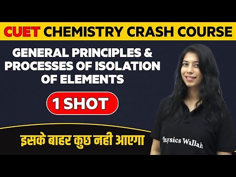 GENERAL PRINCIPLES & PROCESSES OF ISOLATION in 1 Shot : Chemistry - All Concepts & Imp. Questions