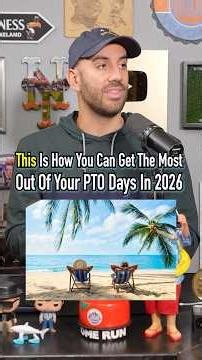 How To Get These Most Of Your PTO In 2026! #shorts #pto #work #vacation #2026
