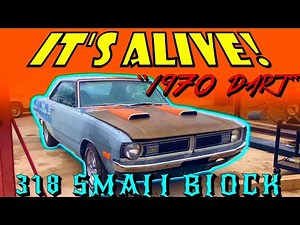 It's Alive! 1973 Dodge Dart's First Test Drive!