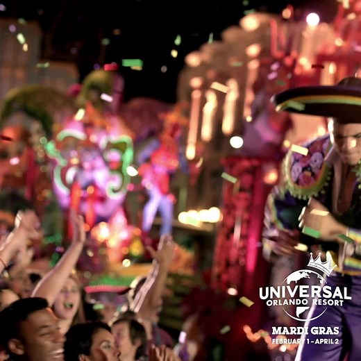 Celebrate 25 Years of Party at Universal Orlando’s Mardi Gras from Feb. 1st – Apr. 2nd with parades, concerts on select nights, & more! | Universal Orlando Resort