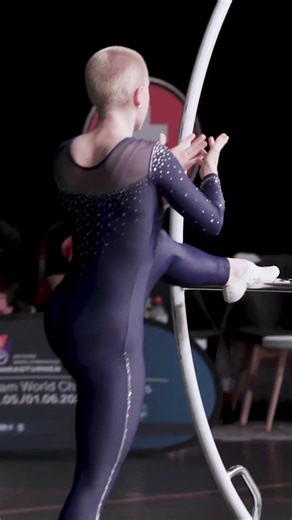 Selina Memeti Team World Championships Senior 2025 in Gymwheel Straight Line