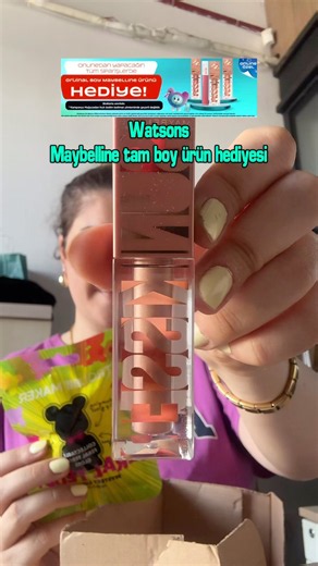Watsons Maybelline Tam Boy Ürün Hediyesi