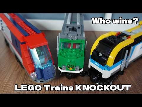 LEGO Train Knockout - Who will win?
