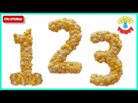 123 Bubble Numbers | Number Song | Number Names | 1 To 10 | Counting for Kids | Learn to Count Video