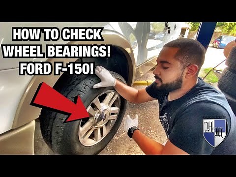 HOW TO CHECK FRONT END NOISE WHILE DRIVING FORD F-150 - BAD WHEEL BEARINGS NOISE!