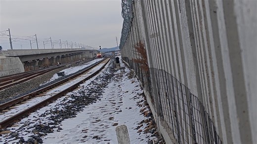 Df4d-0538牵引4052到达牡丹江