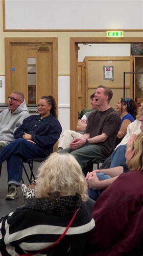 Throwback to the first day in the rehearsal room on Monday for #PriscillaQueenOfTheDesert, the energy and excitement was next level! 🌈 So much love, so much talent, this one’s going to be special 🚍 #priscilla #musical #80s #whatsonglasgow #fyp