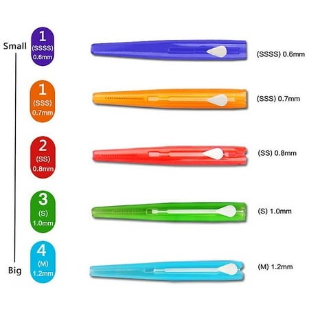 10pcs Interdental Brush For Cleanning Teeth Floss Food Toothpick 0.6-1.0mm Correction Tooth Gap Cleaning - Walmart.ca