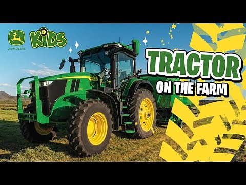 Big Tractors on the Farm! 🚜 | John Deere Kids