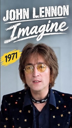 Imagine - John Lennon #classicpop #peachsong #70smusic #lyrics