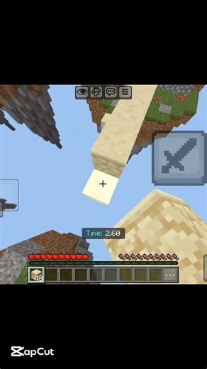 MCPE telly bridging in bridgecore map #minecraft #trending #gaming