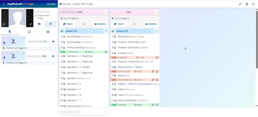 Marking During a Lesson