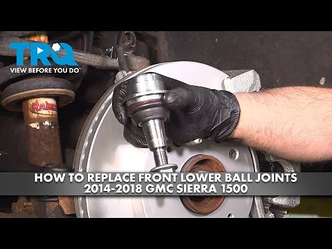 How to Replace Front Lower Ball Joints 2014-2018 GMC Sierra 1500