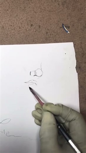 Nose and Lips Study | Realistic Face Drawing Practice | Art Tutorial