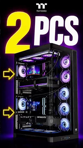 Thermaltake has crammed two PCs into one box! 🤯