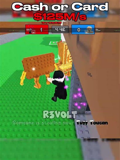I WON CASH OR CARD 💸🔥 $125M/s IN PVP! INSANE VICTORY | R3-VOLT #r3volt #roblox