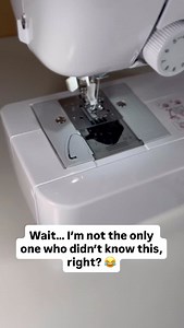 In my previous reel, I was showing how to use the bobbin thread cutter – but turns out I was doing it wrong 😂 I thought I had to pull the thread out by hand after cutting it, and it felt so hard, so I never used it. A few people explained the right way in the comments, and when I tried it, I realized how easy it actually is! Now I use it all the time 🧵✨ Thank you so much to everyone who shared tips 💕 This is why I love social media – sharing, learning, and helping each other 🌸 I’m sharing th