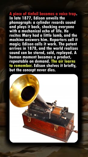 How Edison Taught Sound to Remember