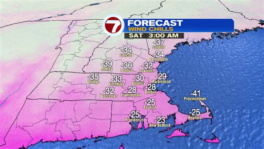 Arctic blast set to bring dangerously cold temps, wind chills to New England - Boston News, Weather, Sports | WHDH 7News