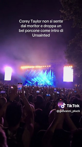 Slipknot Live Performance of Unsainted in Ferrara