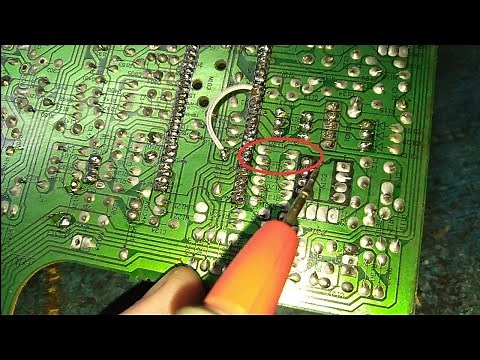 local China CRT TV, power indicator ok, no display picture, problem repair and solution,