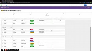 Client Tracker Airtable Template With Automation Function - Etsy