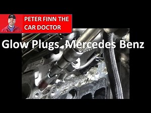 How to replace Glow Plugs W204 and W205 Mercedes Benz C Class