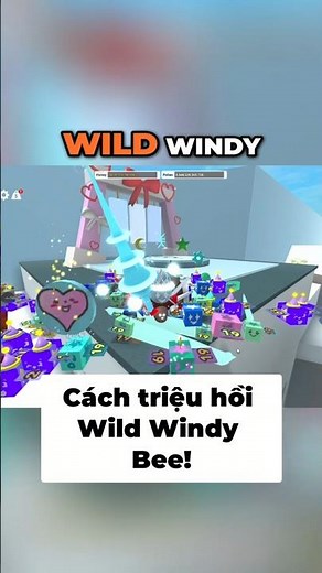 How to Summon Wild Windy Bee? #shorts #beeswarmsimulator