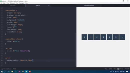 神奇的分页设计 - Using Only HTML & CSS