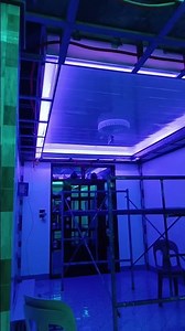 DIY cove lights ceiling design