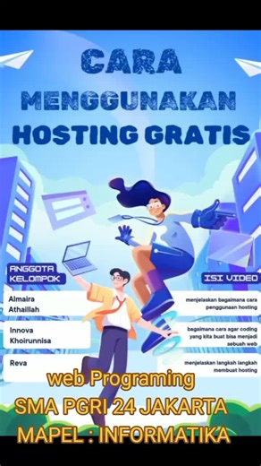 web programing SMA PGRI 24 JAKARTA #domain #hosting