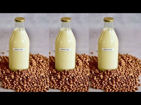 Nutritional benefits of tiger nut milk in every stages of life.