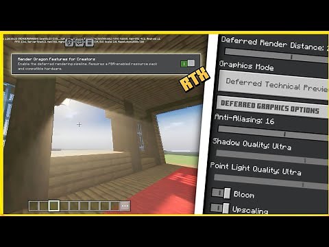How to enable Deffered Rendering in Minecraft Bedrock(Mali GPU)