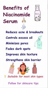 Benefits of Niacinamide Serum ✨