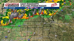 First Alert-Radar Update: The Severe Thunderstorm Watch has been cancelled, but isol'd severe storms are possible as this main line moves in. The strongest storms are on the leading edge, and they're packed with lightning. Damaging wind & hail are the main threats, but a quick spin-up tornado can't be ruled out. Continue to have ways of getting alerts through about 5AM. https://www.wtok.com/2025/03/24/strong-severe-storms-are-possible-early-this-morning/ | WTOK-TV