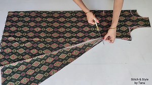 4.5M views · 120K reactions | Flared Kurti Cutting and Stitching #sew #sewing #sewinghacks #fashiondesigning #stitching #stitch #kurti #diy #design #sewinghacks #sewingtipsandtricks | Stitch & Style by Tanu | Facebook