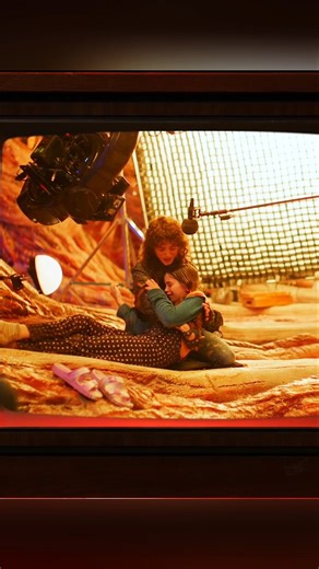 Stranger things final ep behind the scenes #behindthescene