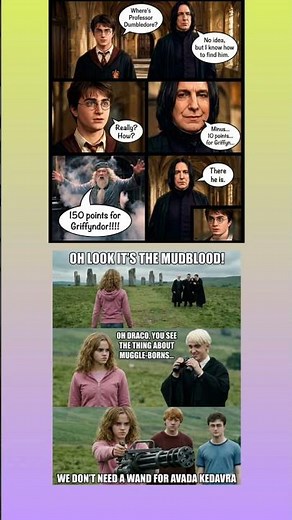 When Albus Dumbledore Plays Favorites 😂 | Savage Severus Snape Moment + Epic Revenge Meme #memes